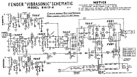 Fender Vibrasonic-6G13A - Schematic 
